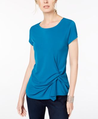 macy's asymmetrical tops