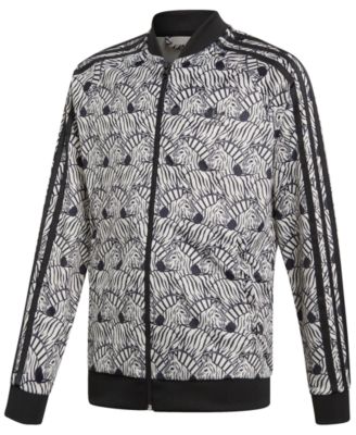zebra adidas jacket