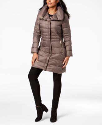 macy's michael kors puffer coat