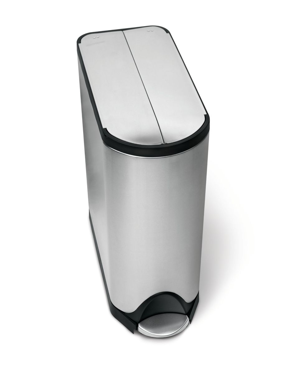 simplehuman Trash Can, 38L Butterfly Step Can