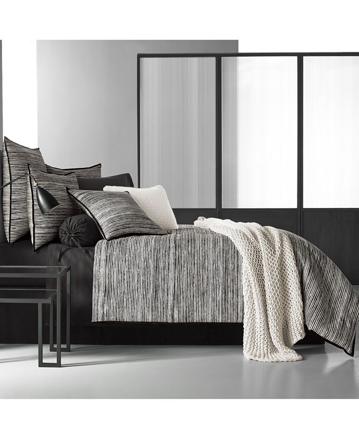 Oscar Oliver Oscar Oliver Flen Cotton Black Full Comforter Set Reviews Comforters Fashion Bed Bath Macy S