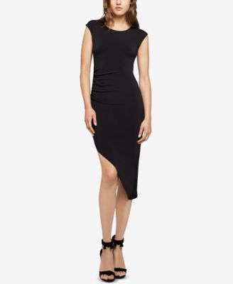 bcbg ruched sheath dress