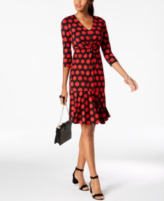 polka dot dresses macy's