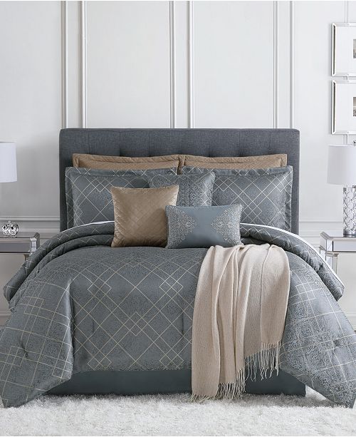 Pem America Dunham 10 Pc California King Comforter Set Created For Macy S Reviews Bed In A Bag Bed Bath Macy S
