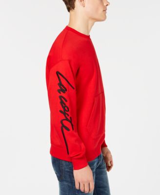 lacoste live signature sweatshirt