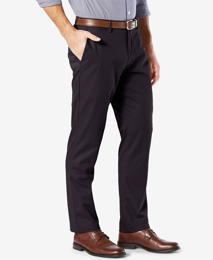 dockers men's athletic fit signature khaki lux cotton stretch pants