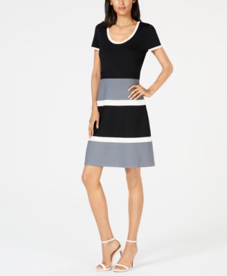 anne klein striped dress