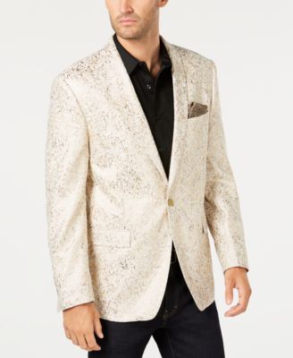 gold mens blazer jacket