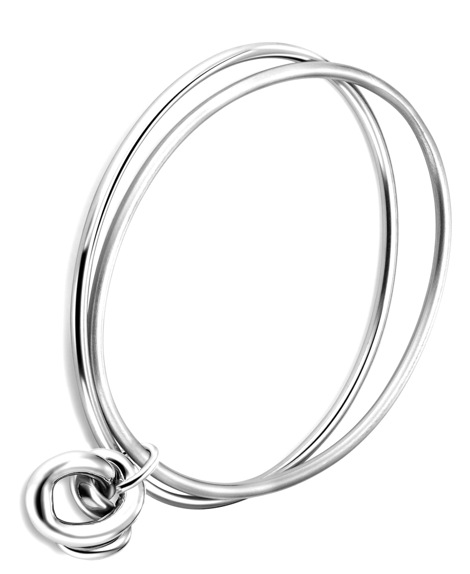 Breil Bracelet, Stainless Steel Knot Bangle   Fashion Jewelry