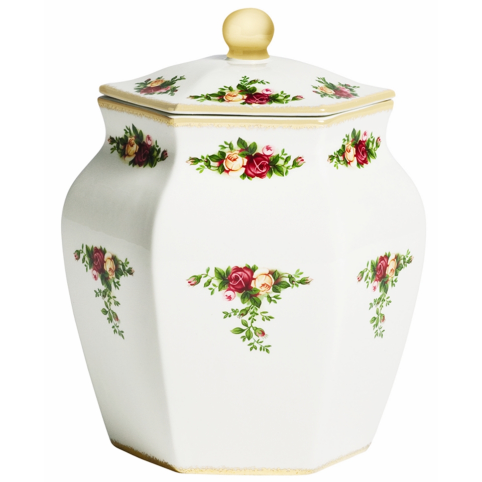 Royal Albert Dinnerware, Old Country Roses Biscuit Jar