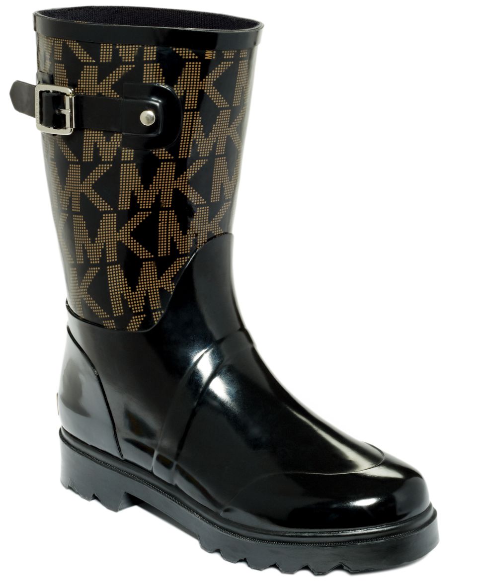 MICHAEL Michael Kors Shoes, Monogram Mid Rain Boots   Shoes