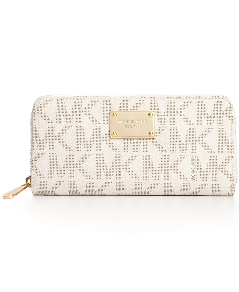 MICHAEL Michael Kors Handbag, MK Logo Ziparound Continental