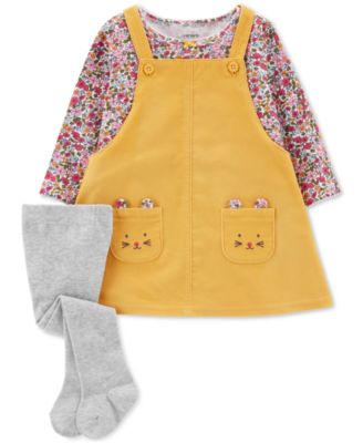 carters baby girl tights