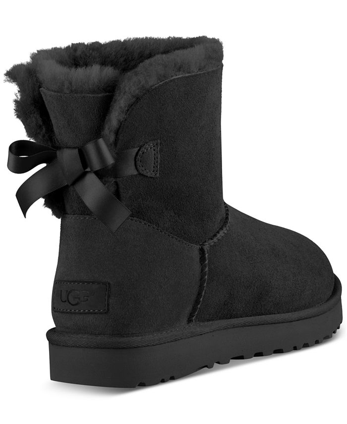 UGG® Women's Mini Bailey Bow II Boots & Reviews - Boots - Shoes - Macy's