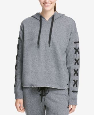 dkny cropped hoodie