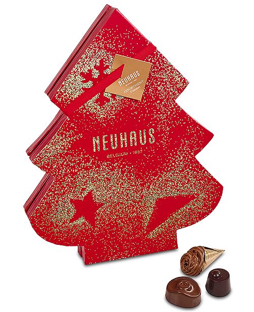Neuhaus Holiday Belgian Chocolate Christmas Tree Gift Box Reviews Food Gourmet Gifts Dining Macy S