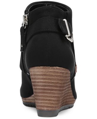 dr scholl's create wedge bootie