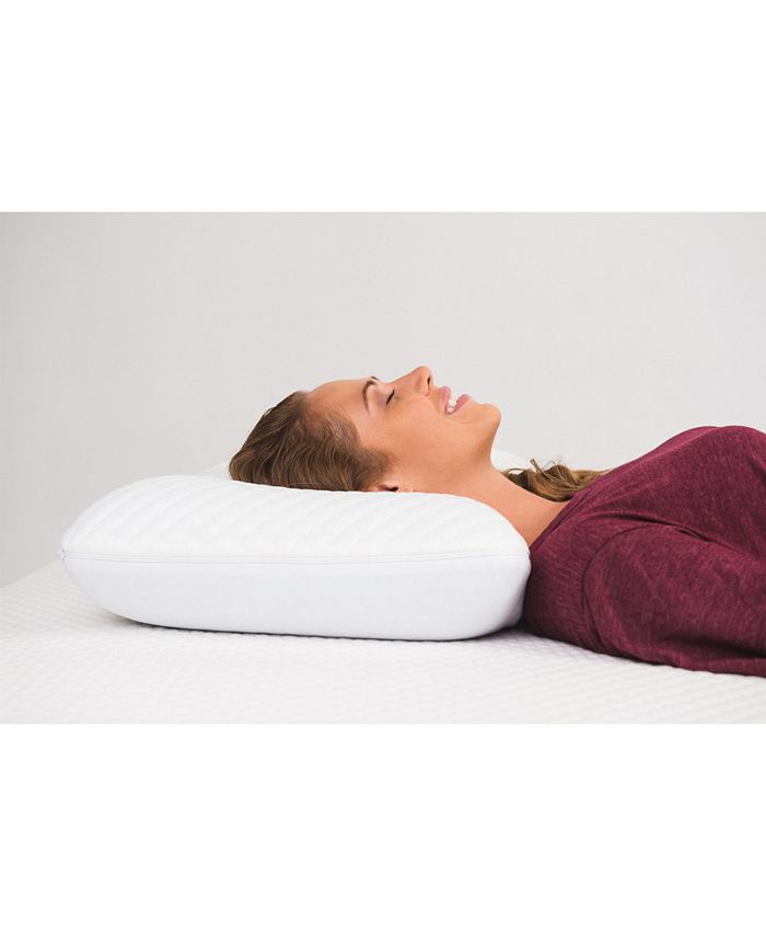 Ghostbed Luxury Memory Foam Ghost Pillow & Reviews Pillows Bed
