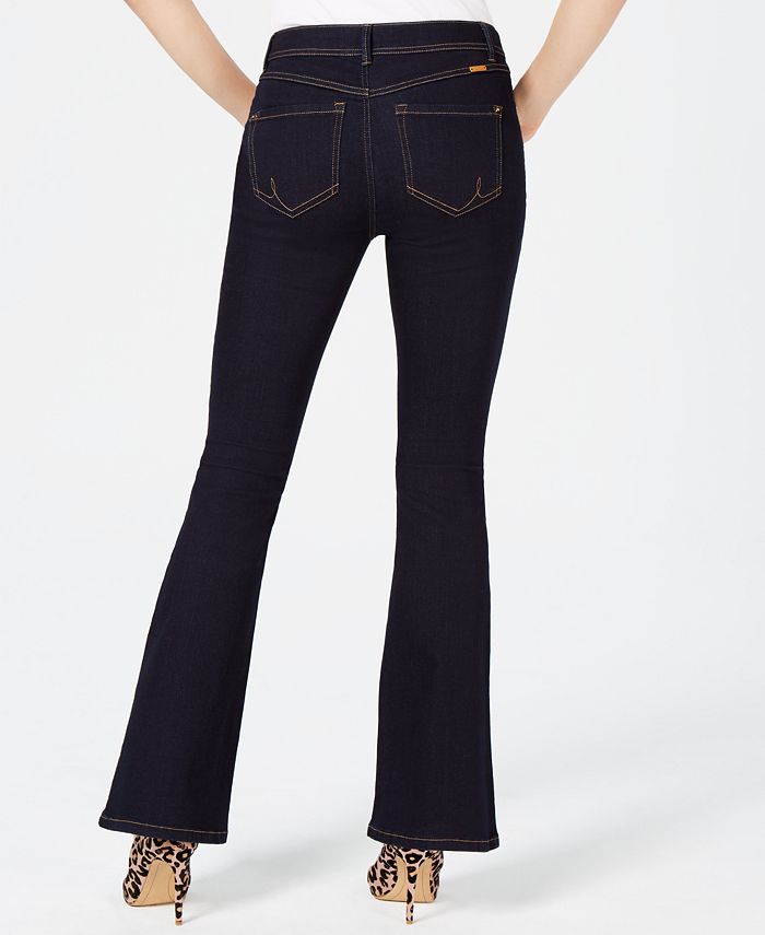 INC International Concepts I.N.C. High Waisted Button-Fly Flare Jeans ...