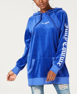 juicy couture oversized velour hoodie