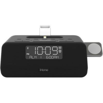 ihome bluetooth stereo dual alarm clock with speakerphone