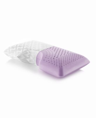 malouf z shoulder zoned dough memory foam pillow