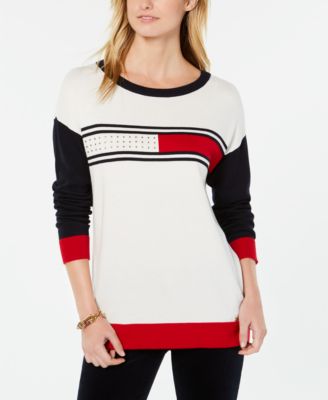 big logo tommy hilfiger t shirt