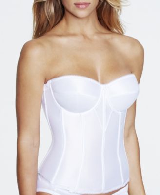 strapless corset