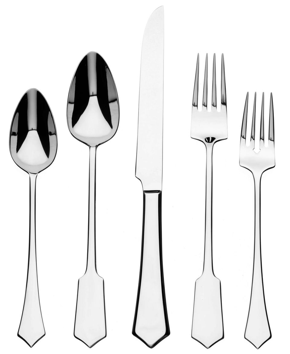 Ginkgo Flatware 18/10, Ginkgo Leaf 20 Piece Set   Flatware