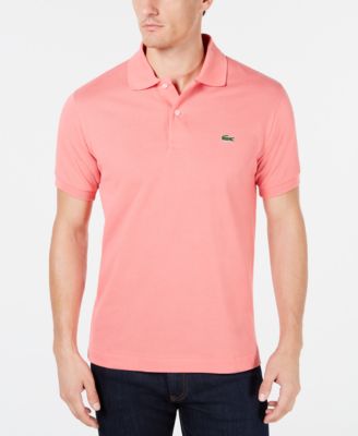 lacoste chocolate brown polo shirt