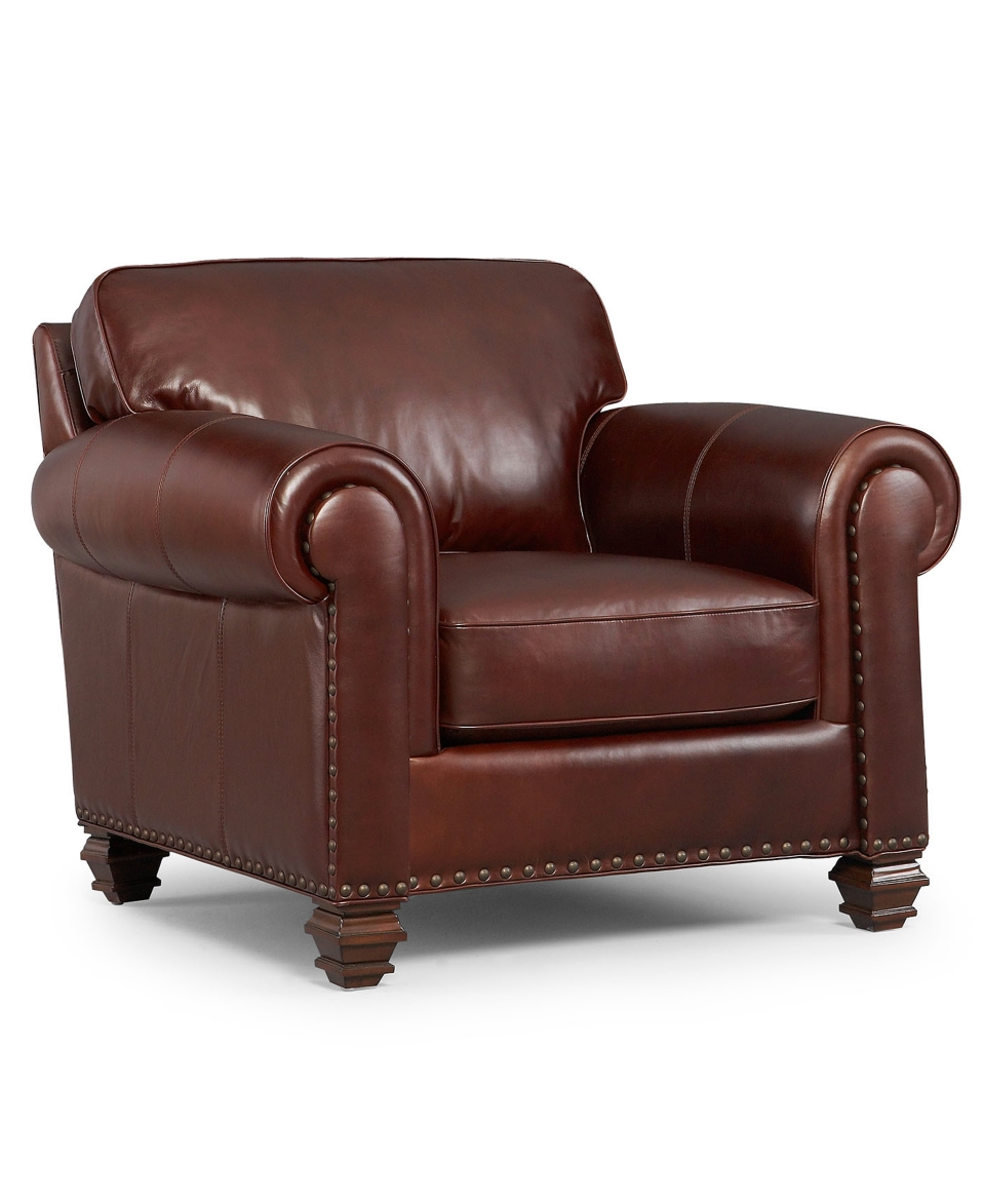 Lauren Ralph Lauren Leather Living Room Chair, Stanmore