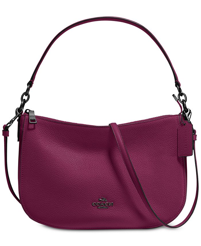 COACH Chelsea Crossbody in Pebble Leather & Reviews Handbags & Accessories Macy's