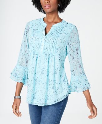 macys womens charter club blouses