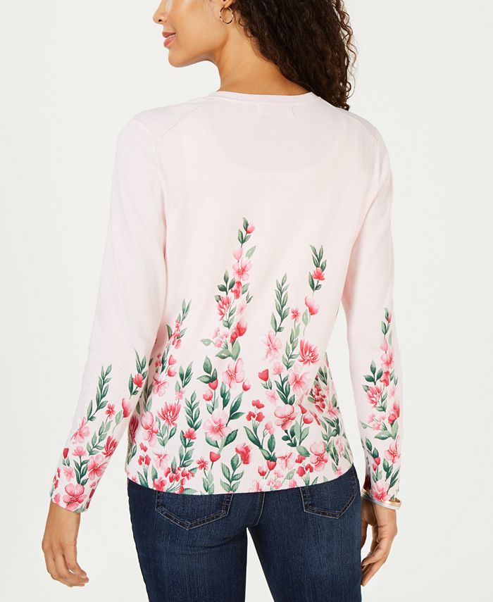 macys karen scott petite sweatshirts