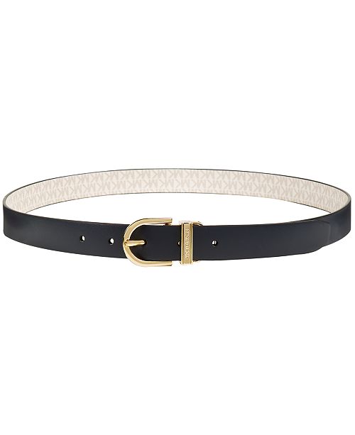 Michael Kors Reversible Signature Belt Reviews Handbags Accessories Macy S Shop michael kors for jet set luxury: reversible signature belt