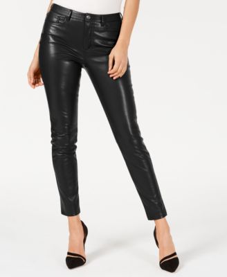 guess butter faux leather pants