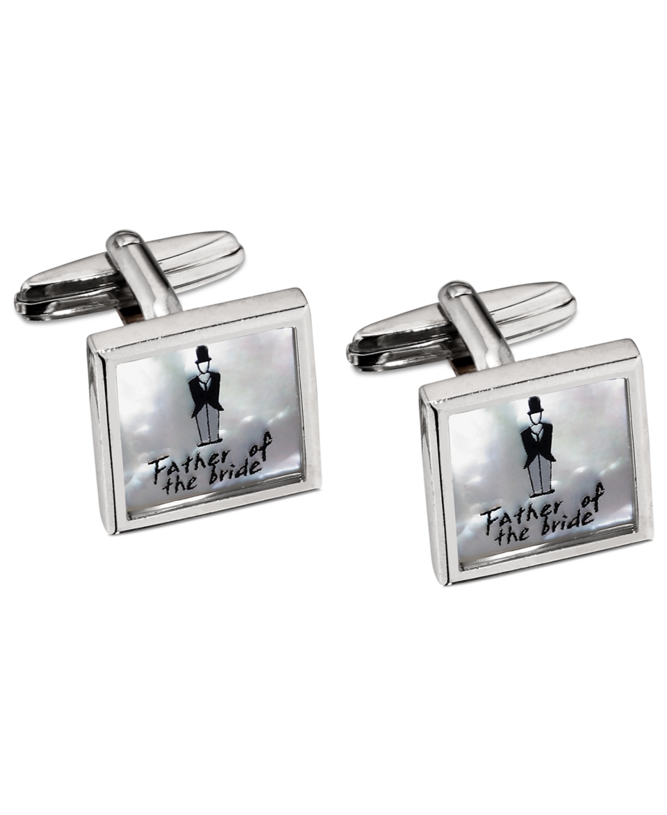 Sterling Silver Cuff Links, Mother of Pearl Father of the Bride Cuff Links   Jewelry & Watches