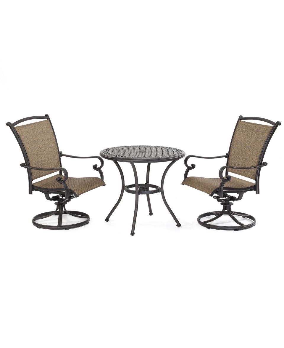 Paradise Outdoor 5 Piece Lounge Set 2 Adjustable Chairs, 2 Ottomans and 1 End Table   Furniture