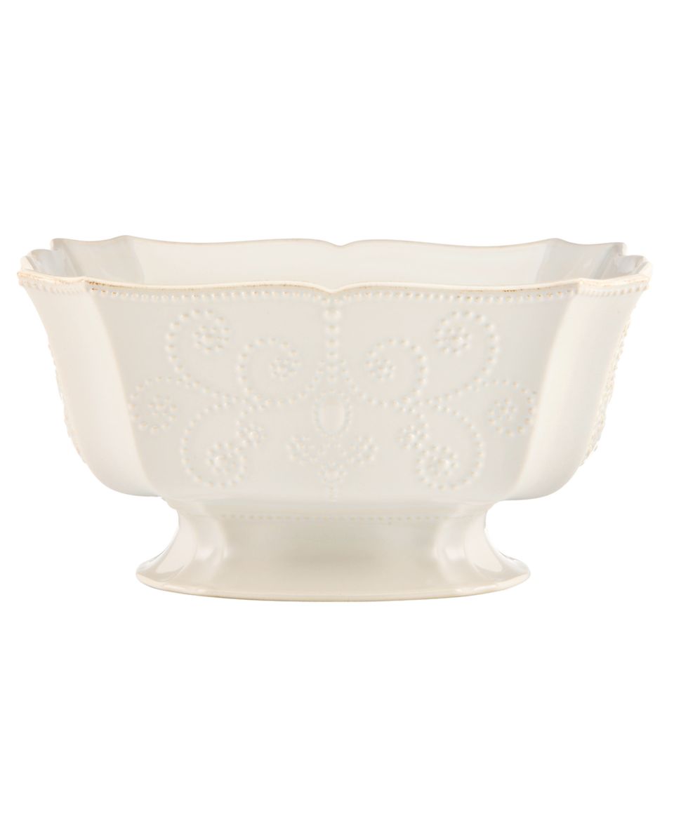 Lenox Dinnerware, French Perle White Serving Bowl   Casual Dinnerware