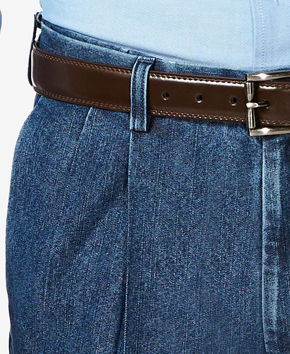 haggar classic fit stretch denim pants