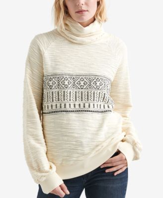 lucky brand turtleneck sweater