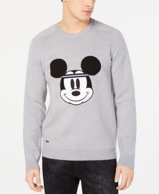 mickey mouse lacoste sweater