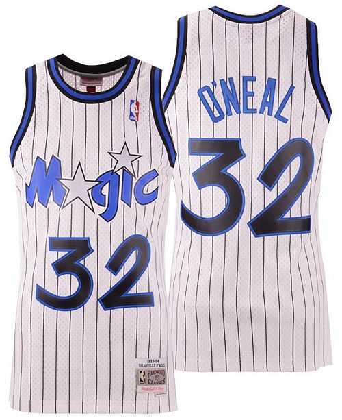 Mitchell Ness Men S Shaquille O Neal Orlando Magic Hardwood Classic Swingman Jersey Reviews Sports Fan Shop By Lids Men Macy S