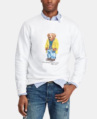 Polo Bear Fleece Sweatshirt, Created 