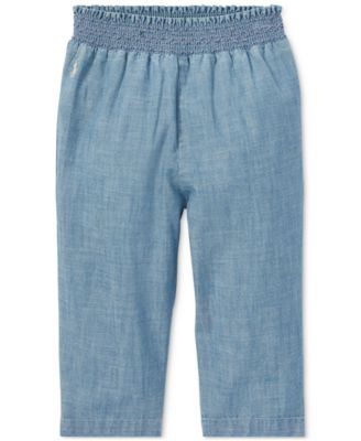 baby girl pull on pants