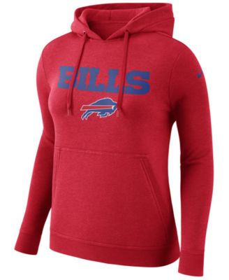 Women's New Era Bills Royal Space Dye Zip-Up Hoodie