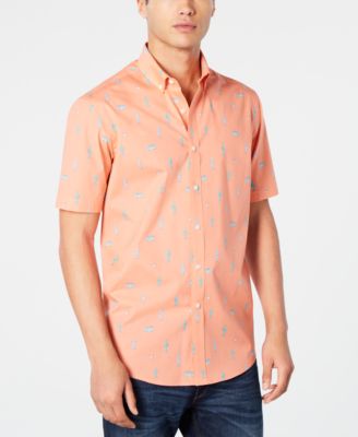 macys mens short sleeve dress shirts