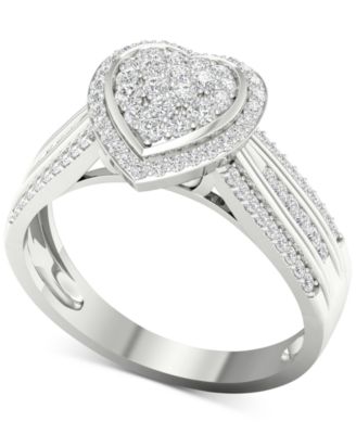 Real Diamond Heart Ring Top Sellers, UP TO 52% OFF | www 