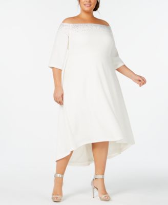 macys plus size calvin klein dresses