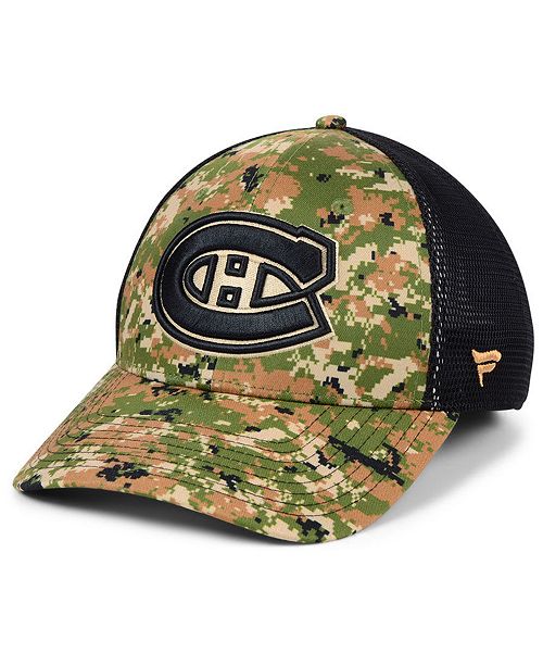 Authentic Nhl Headwear Montreal Canadiens Military Appreciation Speed Flex Stretch Fitted Cap Reviews Sports Fan Shop By Lids Men Macy S